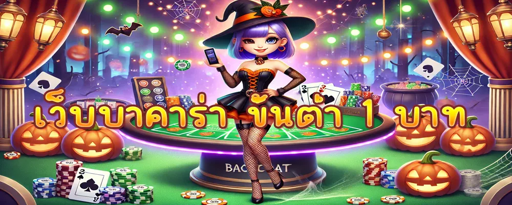 เว็บบาคาร่า ขั้นต่ำ 1 บาท
