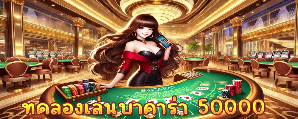 ทดลองเล่นบาคาร่า 50000