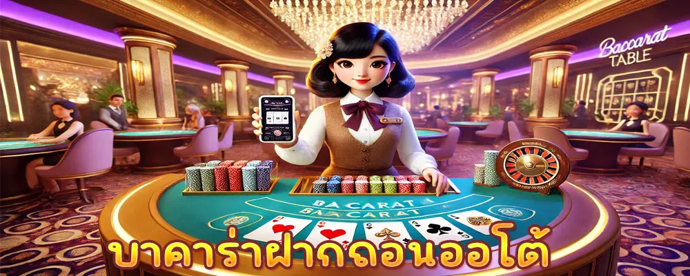 บาคาร่าฝากถอนออโต้