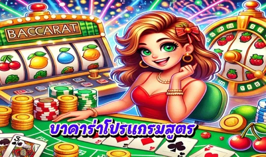 บาคาร่าโปรแกรมสูตร