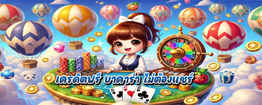 เครดิตฟรี บาคาร่า ไม่ต้องแชร์