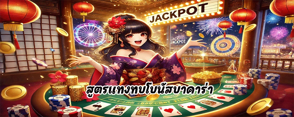 สูตรแทงทบโบนัสบาคาร่า