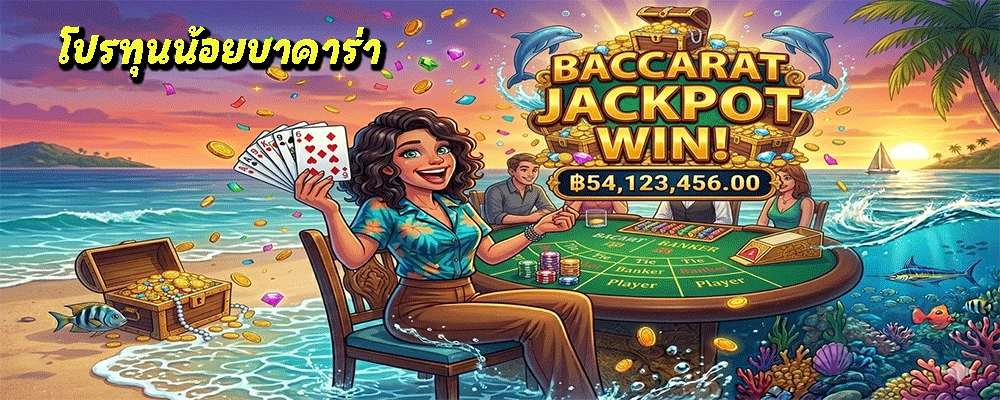 โปรทุนน้อยบาคาร่า