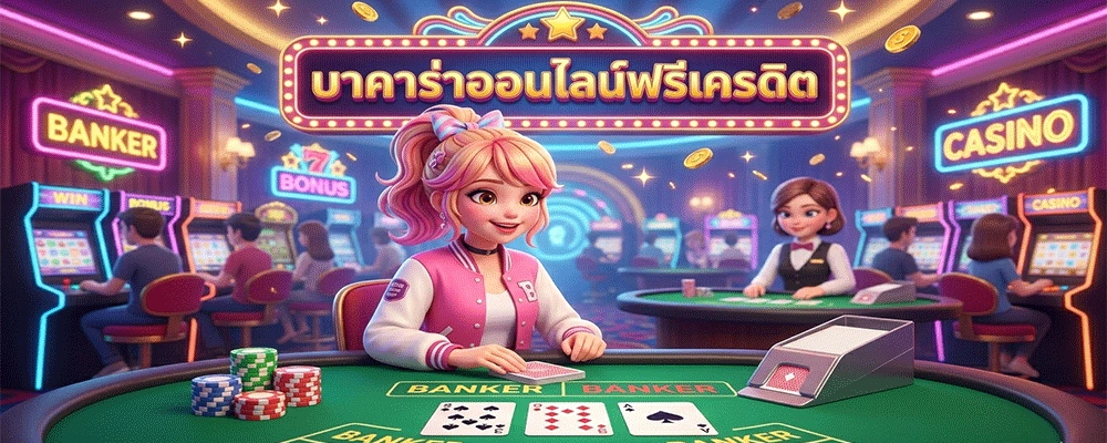 บาคาร่าออนไลน์ฟรีเครดิต