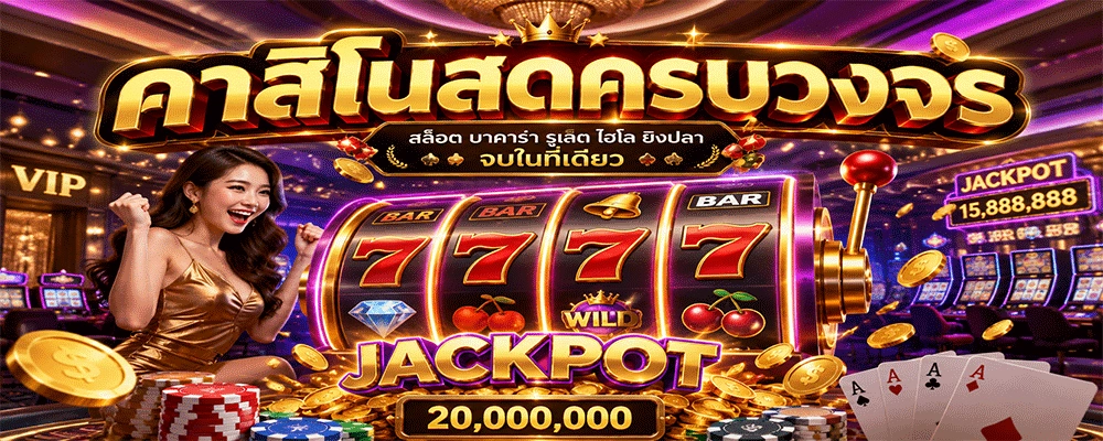 คาสิโนสดครบวงจร